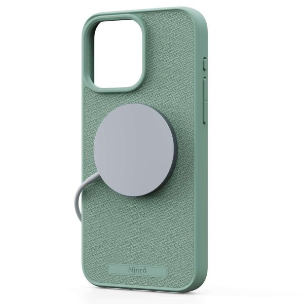 Njorð Collections Fabric MagSafe Case für das iPhone 15 Pro Max - Turquoise