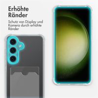 imoshion Soft Case Back Cover mit Kartenfach Samsung Galaxy S24 Plus - Transparent