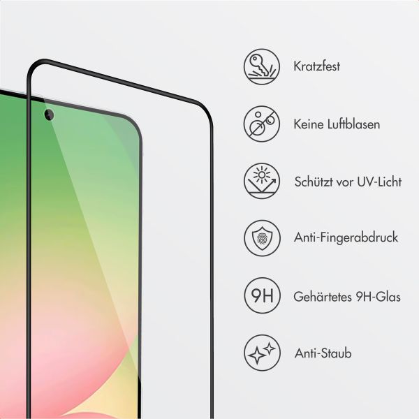 Accezz Gehärteter Glas-Schutz + Applikator Samsung Galaxy A56