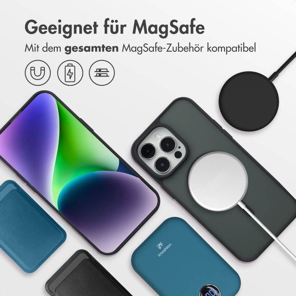 imoshion Color Guard Back Cover mit MagSafe Apple iPhone 14 Pro Max - Schwarz