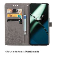 imoshion Mandala Klapphülle für das OnePlus 11 - Grau