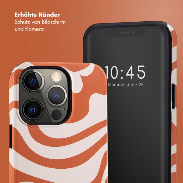 Selencia Vivid Back Cover Apple iPhone 13 Pro - Dream Swirl Orange