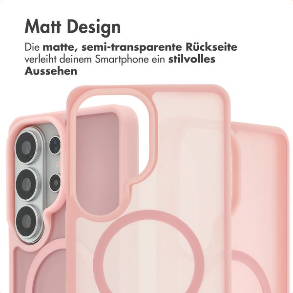 imoshion Color Guard Back Cover mit MagSafe Samsung Galaxy S26 Ultra - Hellrosa