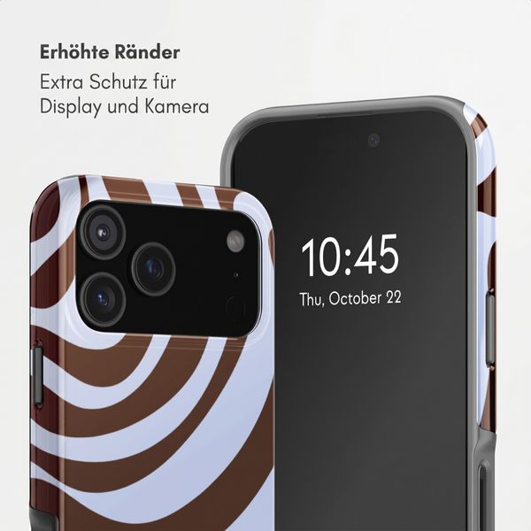 Selencia Vivid Back Cover Apple iPhone 17 Pro Max - Dream Swirl Chocolate