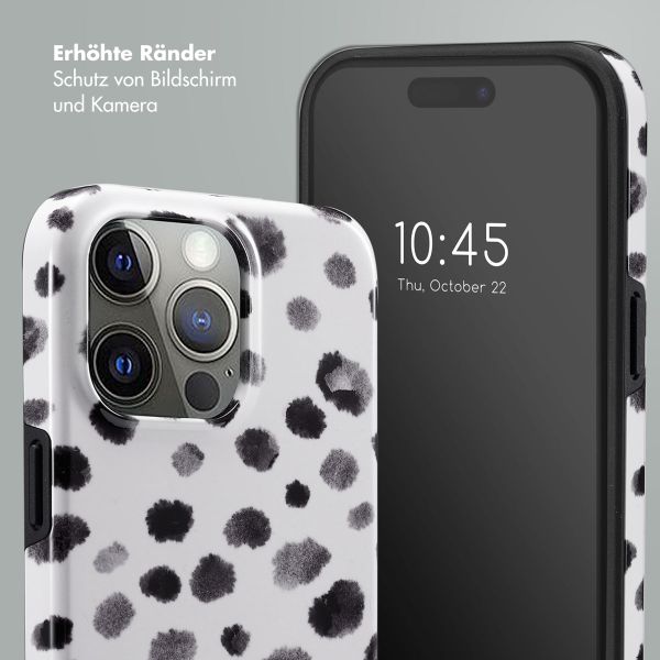 Selencia Vivid Back Cover Apple iPhone 15 Pro Max - Trendy Leopard