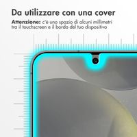 Accezz Displayschutz 2er-pack aus gehärtetem Glas Samsung Galaxy S25 / S24
