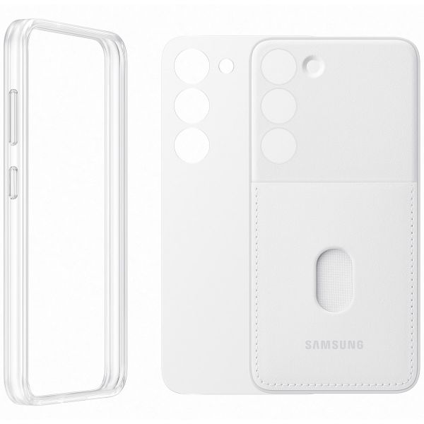 Samsung Original Frame Cover für das Galaxy S23 - Weiß