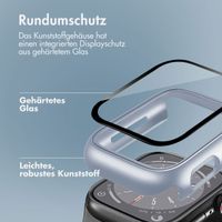 imoshion Full Cover Hard Case Apple Watch 7 / 8 / 9 - 45 mm - Silber