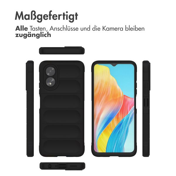 imoshion EasyGrip Backcover Oppo A18 / Oppo A38 - Schwarz