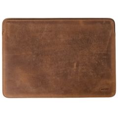 Accezz Leather Laptop Hülle Apple MacBook 16 Zoll - Laptop Sleeve - Cognac