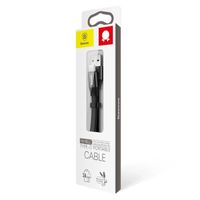 Baseus Nimble Series USB-A-zu-USB-C-Kabel extra kurz – 23 Zentimeter – Schwarz