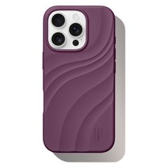 iDeal of Sweden Soft Swirl Silicone MagSafe Hülle Apple iPhone 16 Pro - Velvet Plum