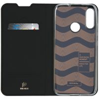 Dux Ducis Slim TPU Klapphülle Schwarz für das Motorola Moto E6 Plus