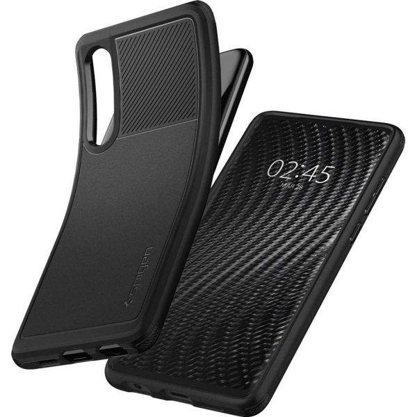 Spigen Rugged Armor Case Schwarz für das Huawei P30