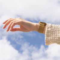 imoshion Mailändische Magnetarmband für Apple Watch | 38/40/41/42 mm - Gold
