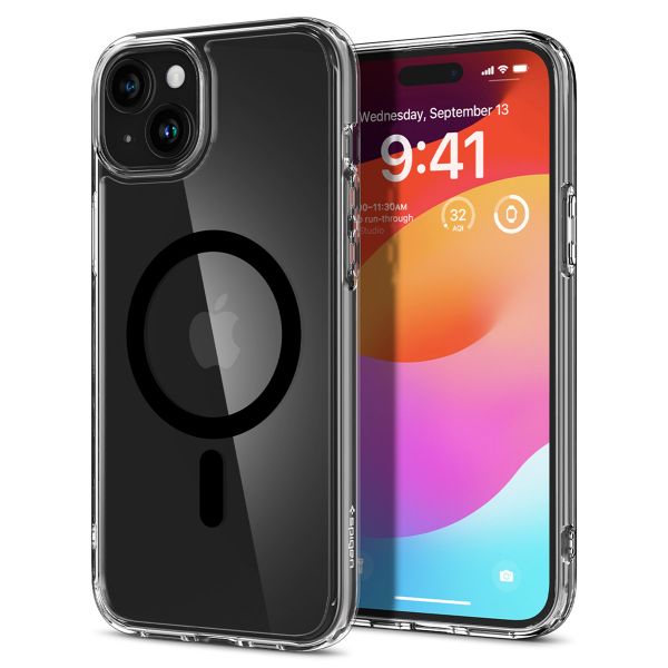 Spigen Ultra Hybrid™ Case MagSafe für das iPhone 15 Plus - Schwarz