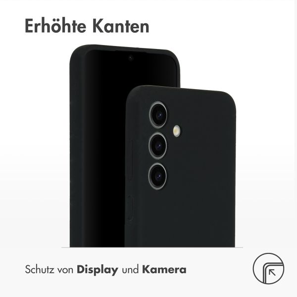 Accezz Liquid Silikoncase Samsung Galaxy S24 - Schwarz