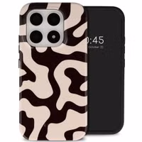 Selencia Vivid Rückabdeckung mit MagSafe Xiaomi 17 - Art Wave Black