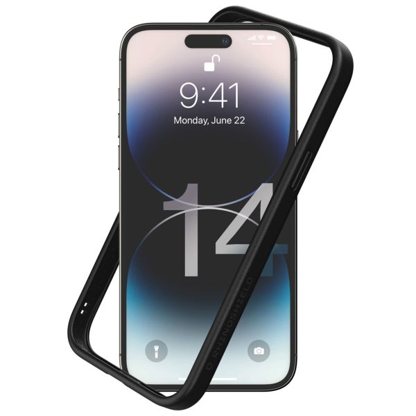 RhinoShield CrashGuard NX Bumper Case für das Apple iPhone 14 Pro Max - Schwarz