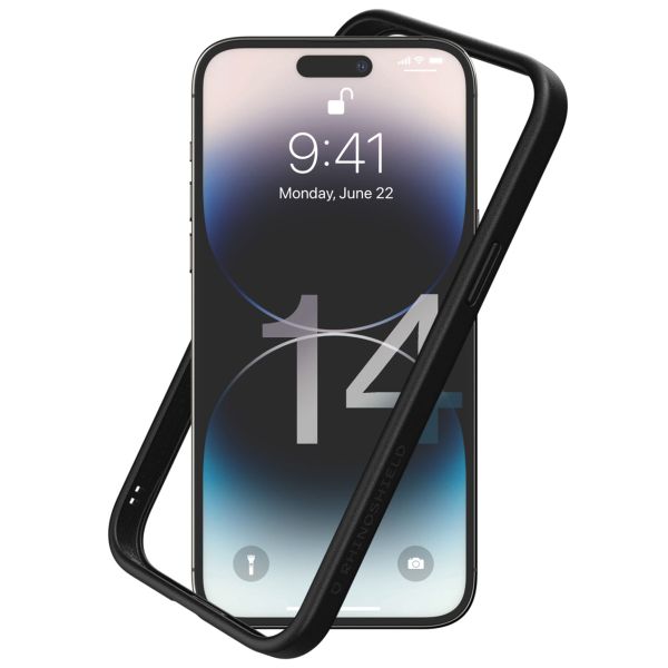 RhinoShield CrashGuard NX Bumper Case für das iPhone 14 Pro Max - Schwarz