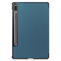 imoshion Trifold Klapphülle Samsung Galaxy Tab S8 / S7 - Dunkelgrün