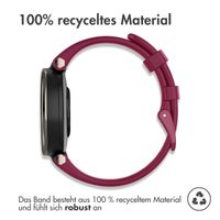 imoshion Silikonarmband für das Garmin Lily - Bordeaux