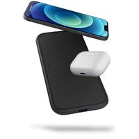 Zens Aluminium Dual Fast Wireless Charger 5 coils - Kabelloses Ladegerät - Power Delivery - 45 Watt - Schwarz 