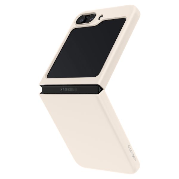 Spigen Air Skin™ Cover für das Samsung Galaxy Z Flip 5 - Pearled Ivory