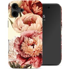 Selencia Vivid Back Cover Apple iPhone 16 - Vintage Peony