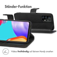 imoshion Luxuriöse Klapphülle Samsung Galaxy A52(s) (5G/4G) - Schwarz