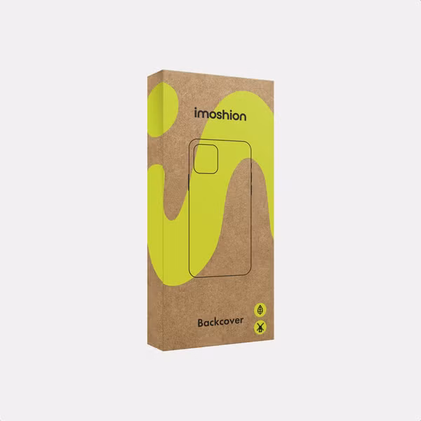 imoshion Color Backcover mit Thin MagSafe Ring Apple iPhone 16 Pro - Schwarz