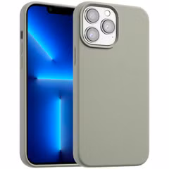 Accezz Liquid Silikoncase mit MagSafe Apple iPhone 13 Pro Max - Cooper Green