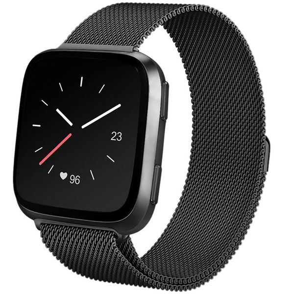 imoshion Milanese Watch Armband für die Fitbit Versa 2 / Versa Lite - Schwarz