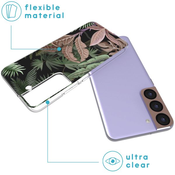 imoshion Design Hülle für das Samsung Galaxy S22 - Dark Jungle