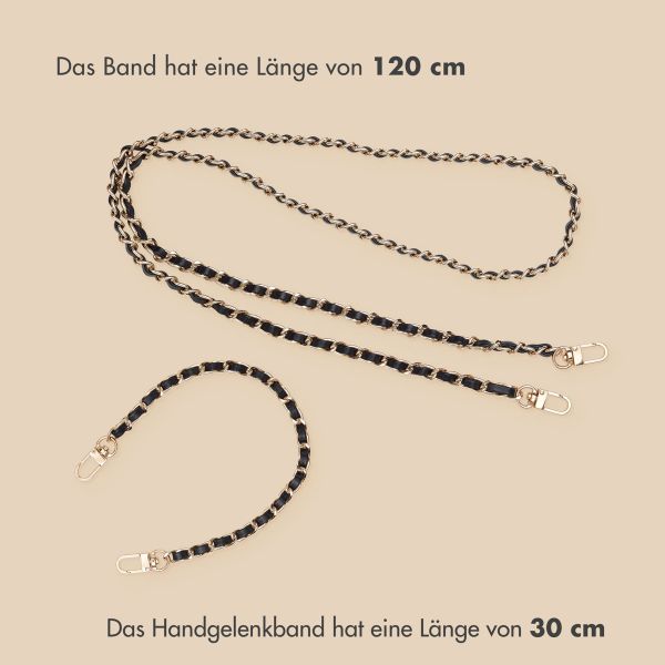 imoshion PU Leder Handyketten Set – Schwarz