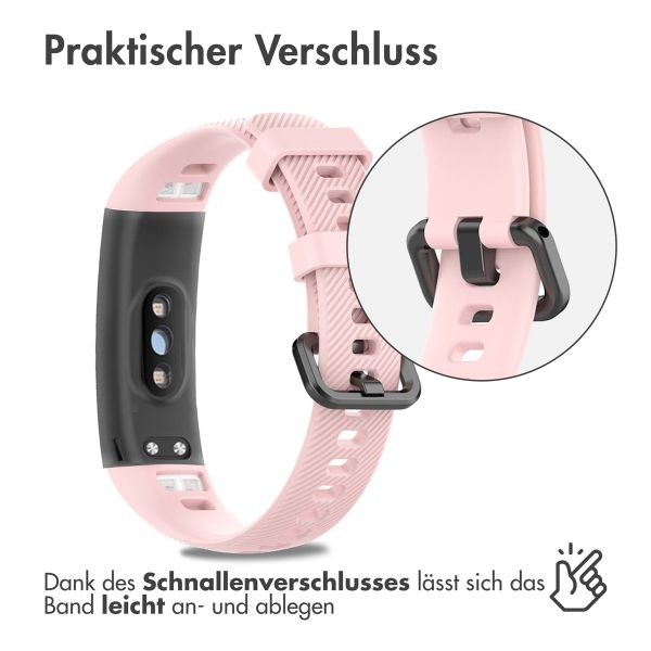 imoshion Silikonband für das Honor Band 4 - Rosa