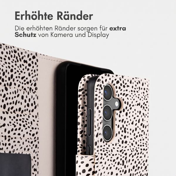 imoshion Design Klapphülle Samsung Galaxy S24 - Desert Dots