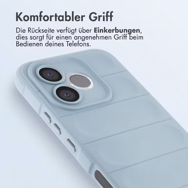 imoshion EasyGrip Backcover Honor 600 Lite - Hellblau