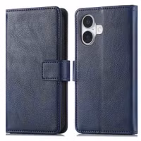 imoshion Luxuriöse Klapphülle Apple iPhone 17 - Dunkelblau