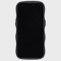 Holdit Wavy Case für das iPhone 14 Pro Max - Black / Transparent