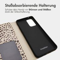 imoshion Design Klapphülle Samsung Galaxy A52(s) (5G/4G) - Black And White Dots