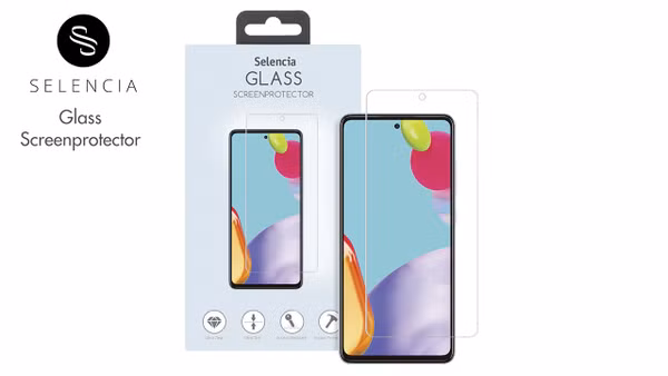 Selencia Displayschutz aus gehärtetem Glas Samsung Galaxy A11 / M11