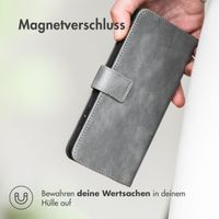 imoshion Luxuriöse Klapphülle Sony Xperia 1 III - Grau