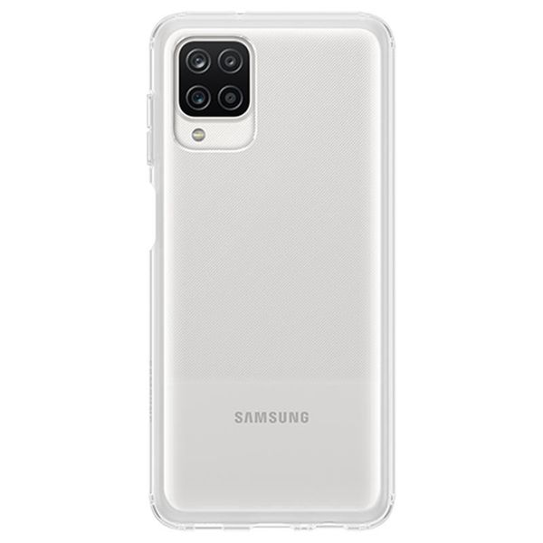 Samsung Original Silicone Clear Cover Galaxy A12 - Transparent