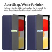 imoshion Trifold Klapphülle Xiaomi Redmi Pad SE - Dunkelblau
