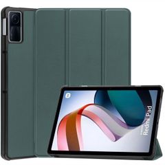 imoshion Design Trifold Klapphülle für das Xiaomi Redmi Pad - Dunkelgrün