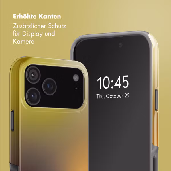 Selencia Vivid Rückabdeckung mit MagSafe Apple iPhone 17 Pro - Gradient Olive Dust