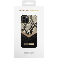 iDeal of Sweden Atelier Backcover für Apple iPhone 12 Pro Max - Midnight Python