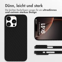 Accezz MagSafe Kevlar Hülle Apple iPhone 16 Pro Max - Schwarz