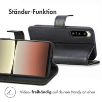 imoshion Luxuriöse Klapphülle Sony Xperia 5 IV - Schwarz